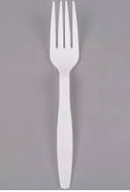 Plastic Fork White 36/36ct (sold by the case)
