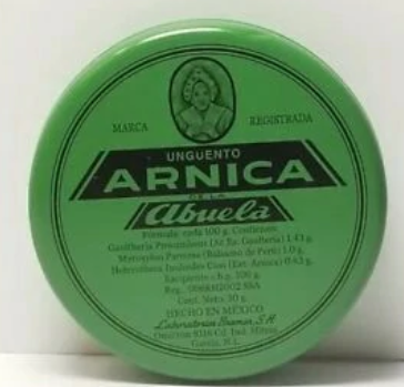 Pomada Arnica Abuela Verde 1oz (Sold by each)