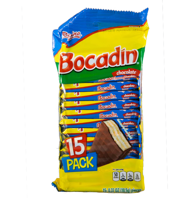 Ricolino Bocadin Choco wafer 22/15  (Sold by case)