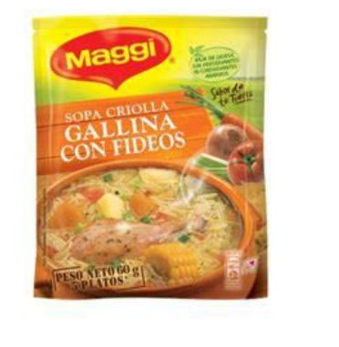 Maggi Sopa Criolla Gallia Fideos 12/2.12oz (Sold by the case)