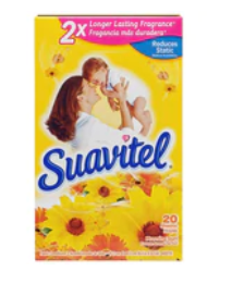 Suavitel Morning Sun Dryer Sheets 15/20 (Sold by the case)