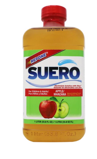 Suero Repone Apple 8/33.8oz (Sold by the case)