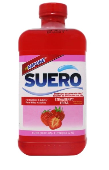 Suero Repone Strawberry (Sold by the case)