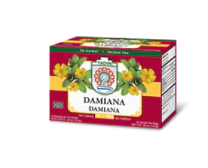 Tadin Tea Box Damiana c/24--SOLD BY EACH