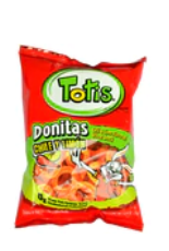 Totis Donitas Chile y Limon 24/50g (Sold by the case)