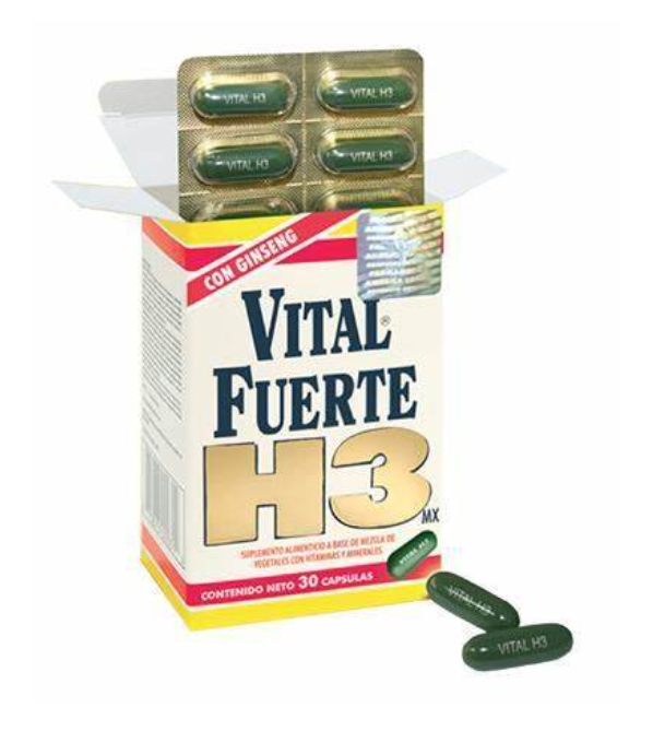 Vital Fuerte capsules (Sold by each)