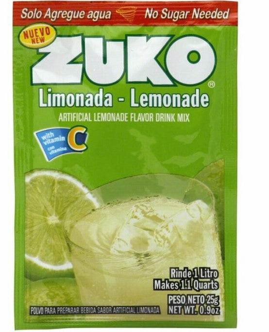 Zuko Limonada/Verde Family Pack 12/14.oz (Sold by the case)