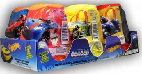 Bondy-Mega Egg/Surprise for boys- 1/6  El Chavo-Paw Patrol-Hot Wheels (Sold by each box)