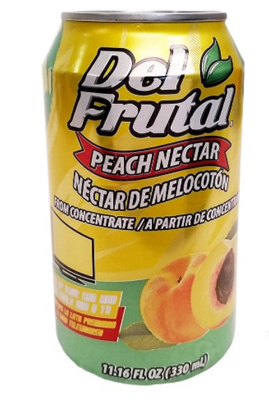 Del Frutal Durazno/Melocoton (Peach) (Sold by the case)