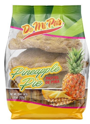 De Mi Pais Pastel de Pina (Pineapple pie) 10/10 (Sold by the case)
