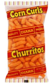 Diana Corn Curls/Churritos 1.83oz (Sold by the case)