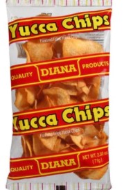 Diana Yucca Chips 2.5oz (Sold by the case)