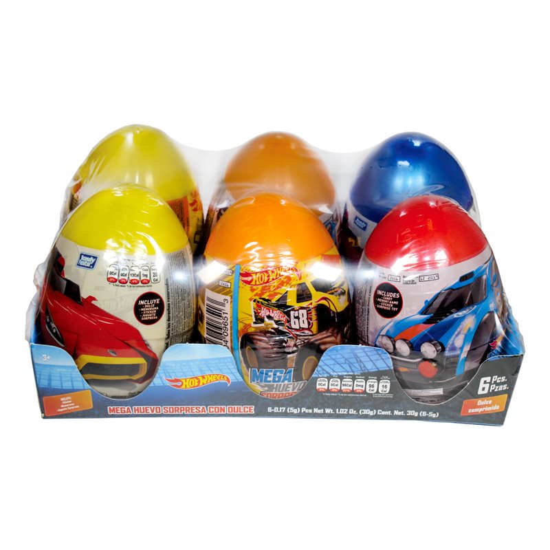 Display 1/6ct Egg/Surprise for Boys** Characters (Sold by each display)