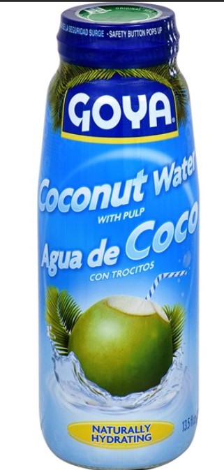 Goya Coconut Water w/Pulp (Sold by the case)