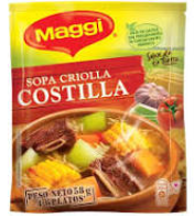 maggi sopa criolla costilla display 12/2.12oz (Sold by the case)