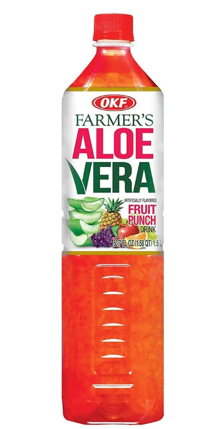 OKF Aloe Vera Fruit Punch 12/1.5  (Sold by the case)