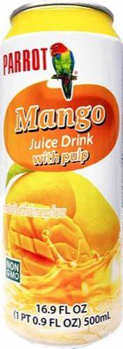 Parrot Mango JUICE  12/16 (Sold by the case)