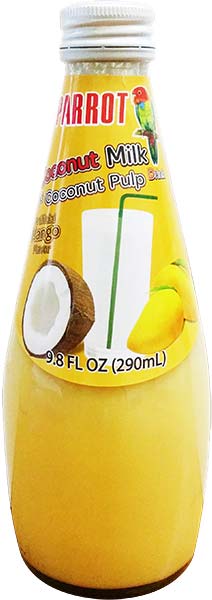 Parrot Coconut MILK with Mango Drink (Sold by the case)