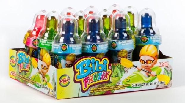 Pigui Bibi Frutix Acidito 1 box of 12 (Sold by each)