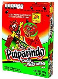 Pulparindo Sandia Con Chile/(Watermelon with Chile)  1/20 (Sold by each)