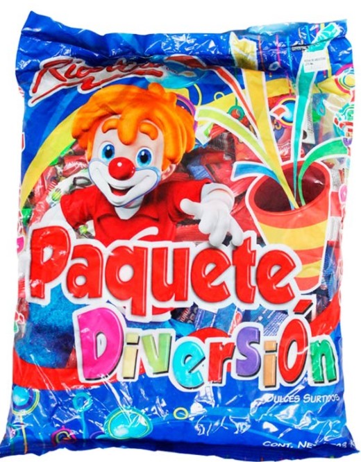 Ricolino Pinata Paquete Diversion 1/3lbs (Sold by each)