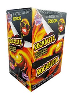 Sonric's Rockaleta Caja 1/30pz (8cs) (Sold by each)